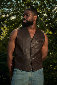 Leather Vest