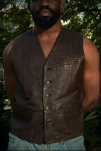 Load image into Gallery viewer, Leather Vest