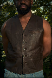 Leather Vest