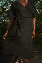 Load image into Gallery viewer, Wrap Polka Dot Dress