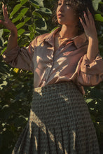 Load image into Gallery viewer, Bronze Silk Shirt