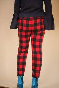 Checker pants