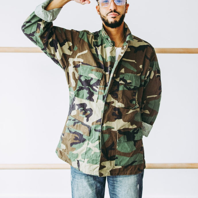 Vintage Camo Jacket
