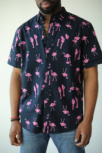 The Pretty in  Pink Flamingo