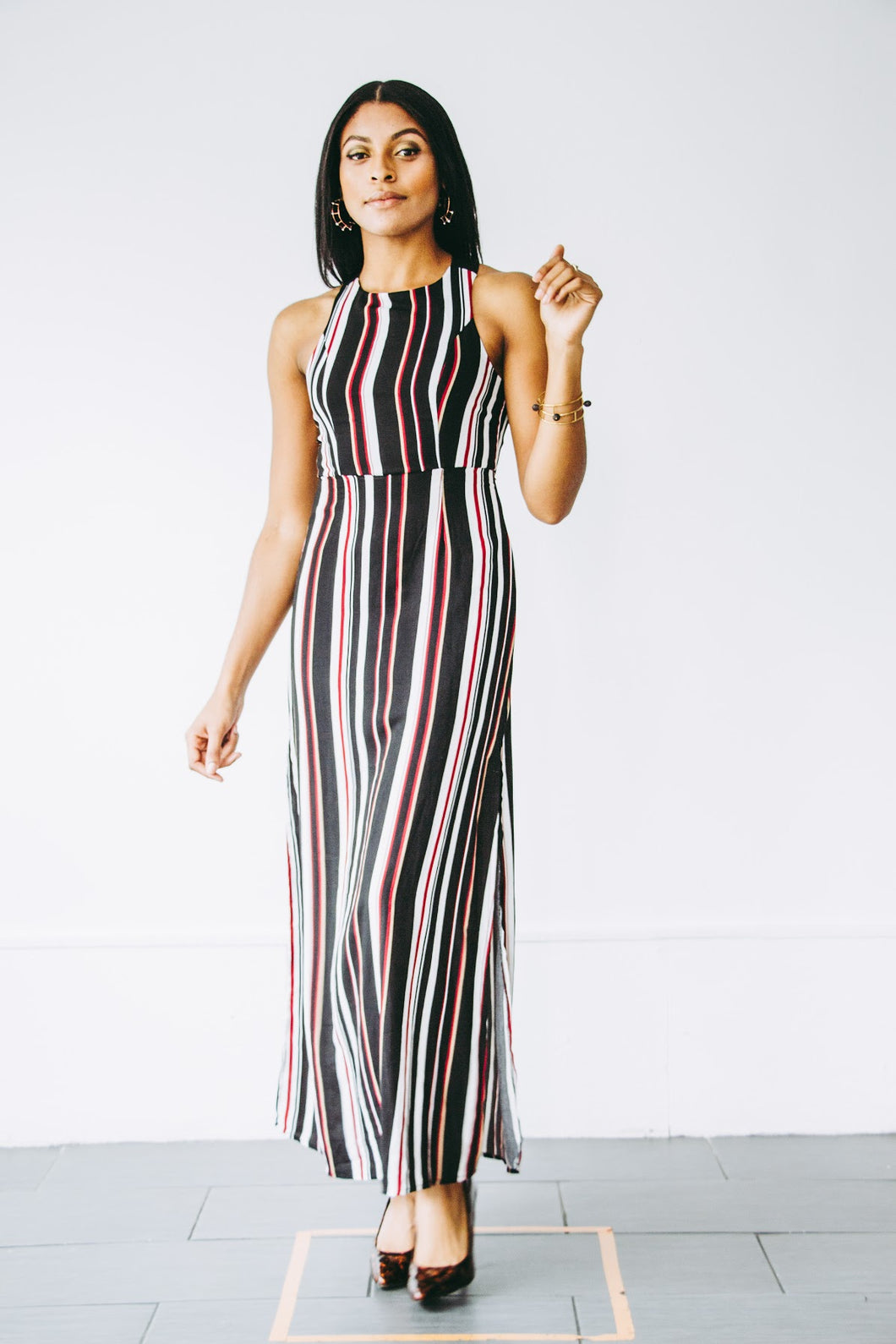 Jewel Stripe Dress